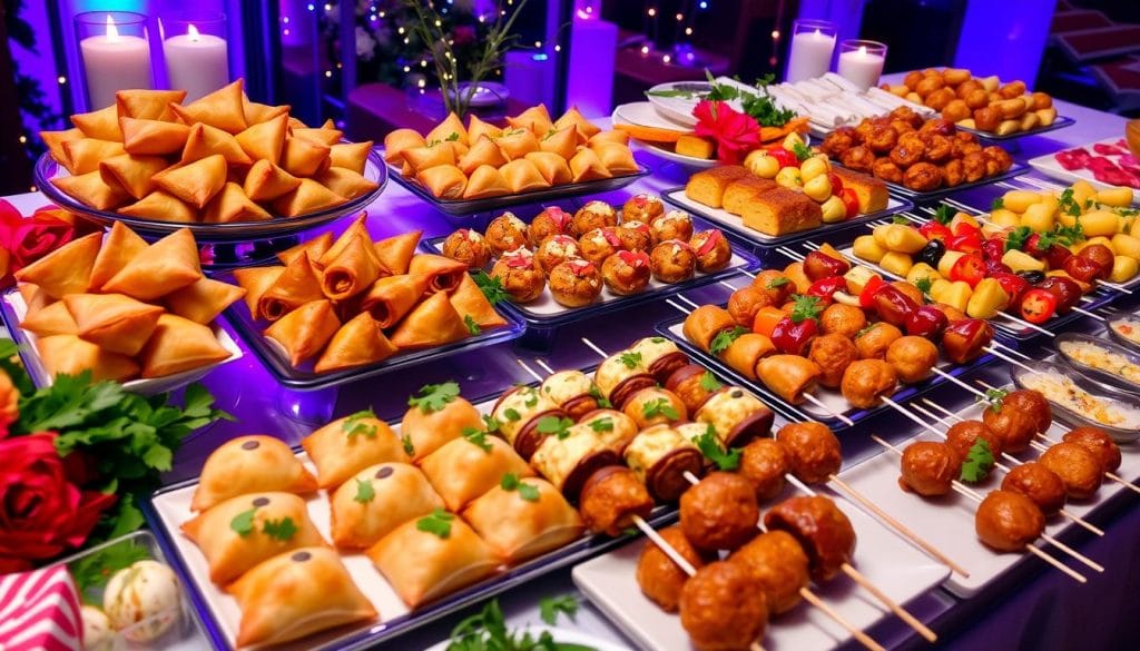 Warme Partysnacks Knabbereien für Feste Warme Partysnacks Knabbereien für Feste