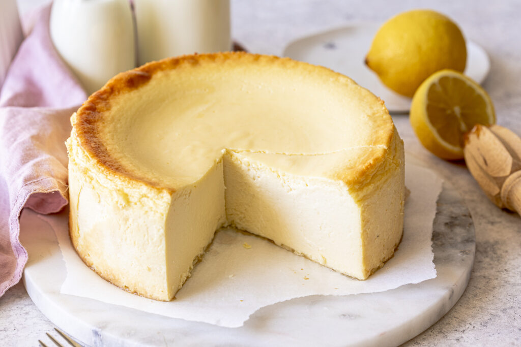 Käsekuchen ohne Boden