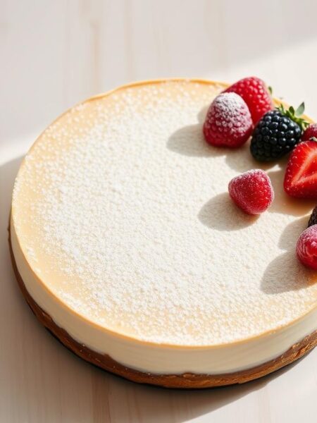 veganer käsekuchen