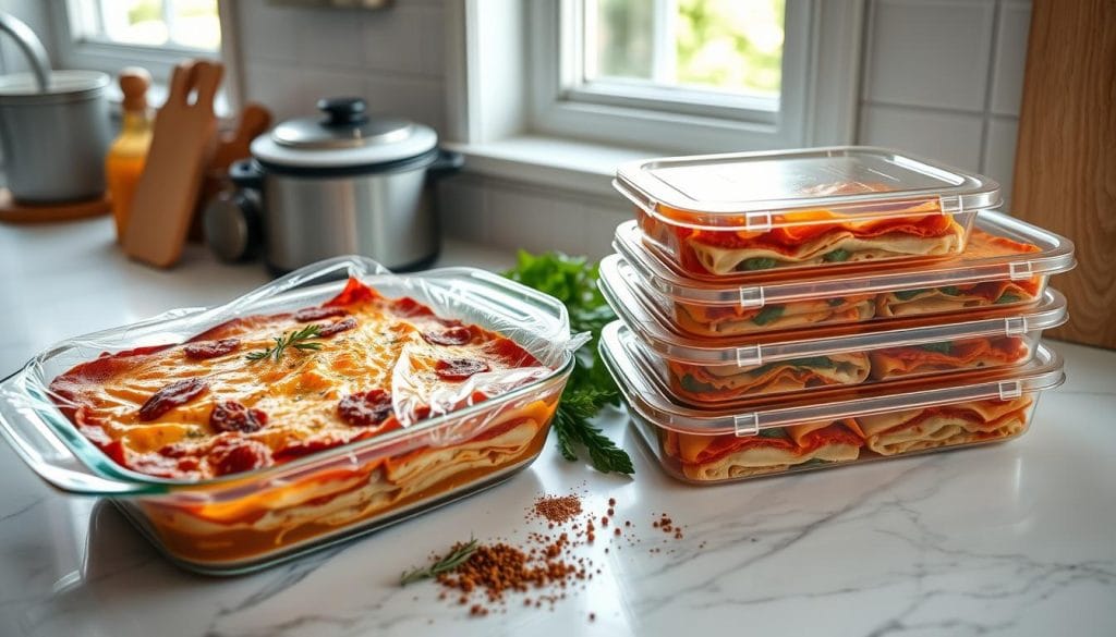 Lasagne Aufbewahrung