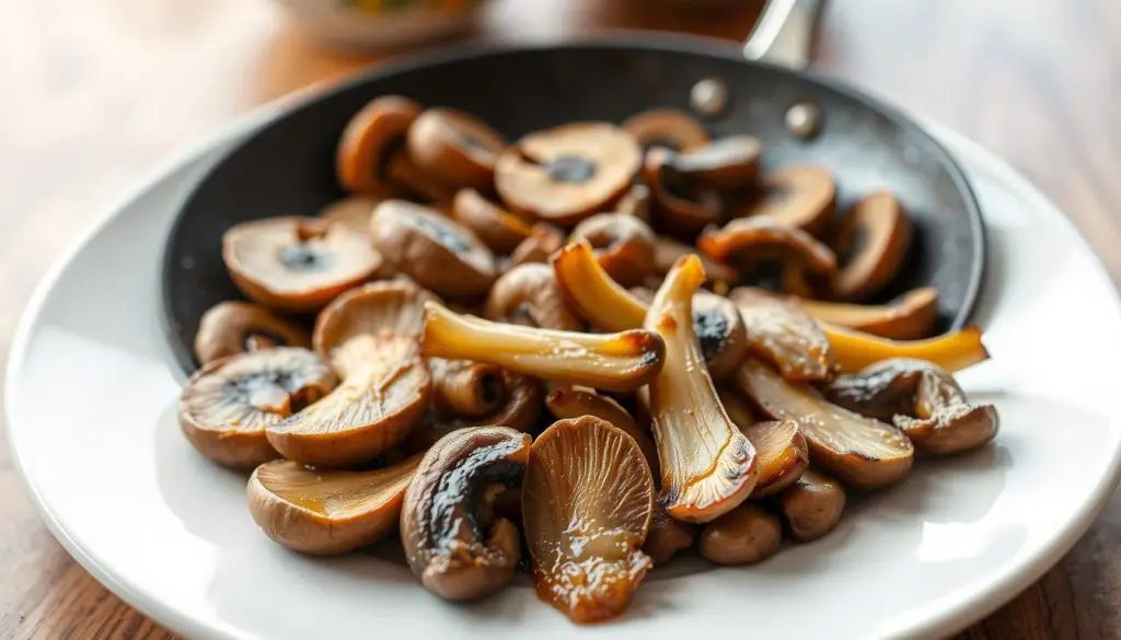 Shiitake Pilze Pfannenrezept